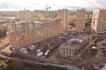 Отчет на 04.10.2019 г. о ходе строительно-монтажных работ ЖК «Ривер-парк» жилой дом №4