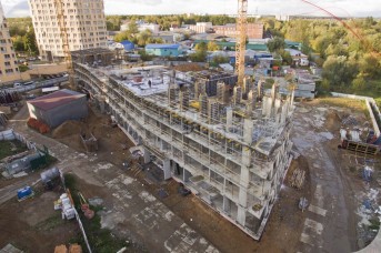 Отчет на 04.10.2019 г. о ходе строительно-монтажных работ ЖК «Ривер-парк» жилой дом №5